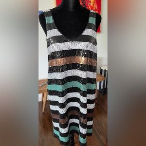 Sequin aline dress. Size small. Never worn.